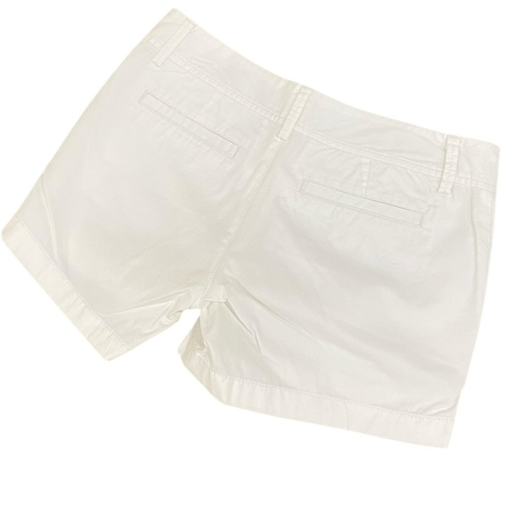 Lilly Pultizer Callahan white 100% cotton short front pockets  size 2 - Picture 5 of 9